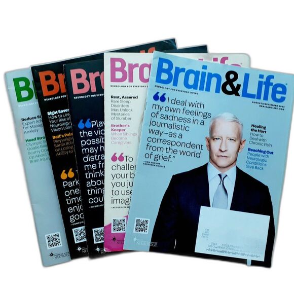 Brain&Life Magazine 2023 Issues Bundle of Five - Picture 1 of 8